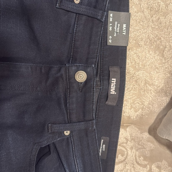 Mavi Men’s Jeans - MATT. 36x30. Dark Blue - Picture 2 of 2